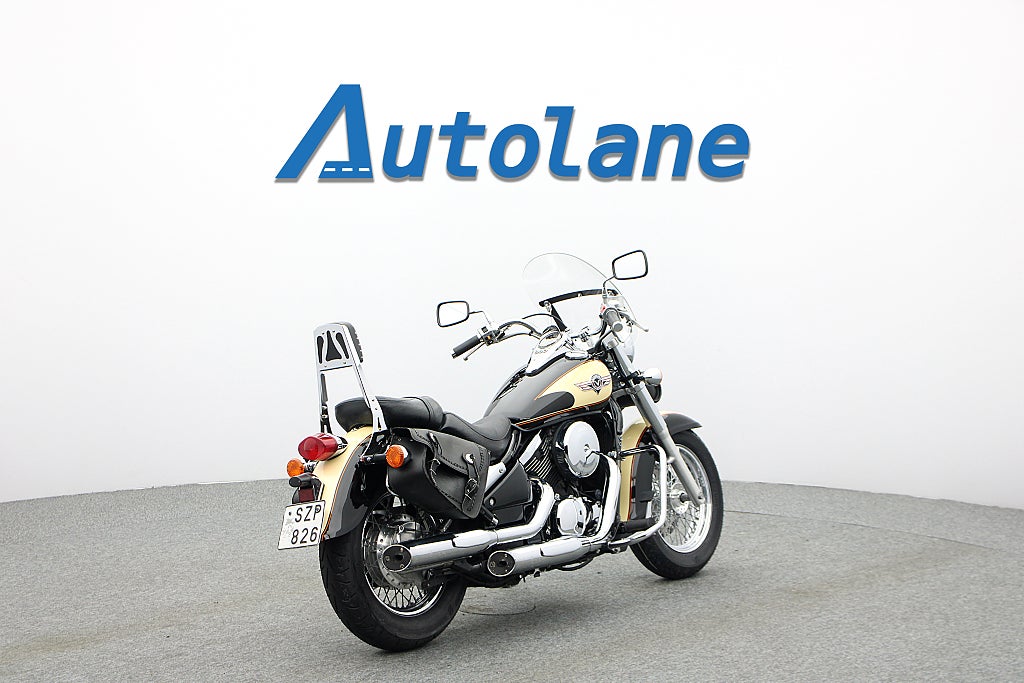 Kawasaki Vulcan 800 *Nyservad Sidoväskor Sissybar