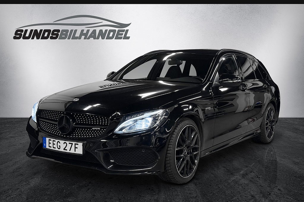 Mercedes-Benz AMG C43 T 4MATIC Skalstolar Burmeister,Peformance avgas