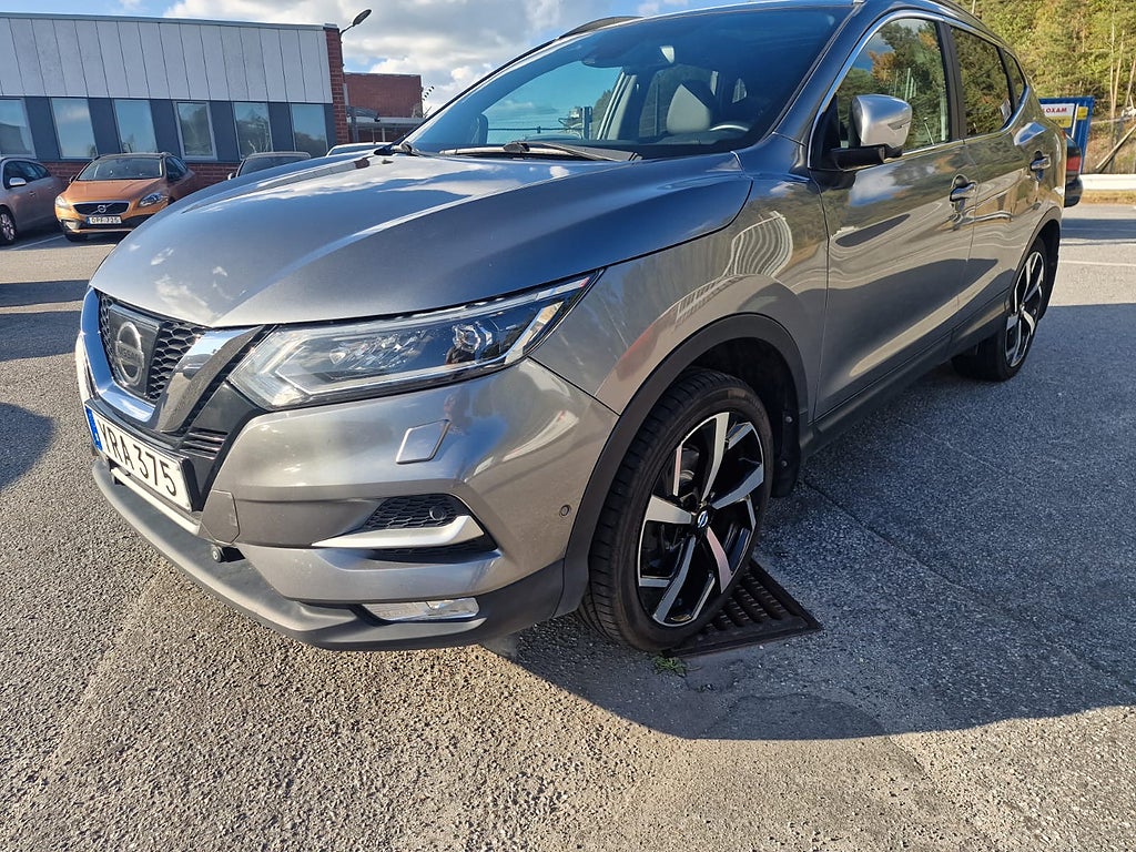 Nissan Qashqai 1.2 DIG-T XTRONIC-CVT 115hk Tekna+ Drag Nyservad Euro 6