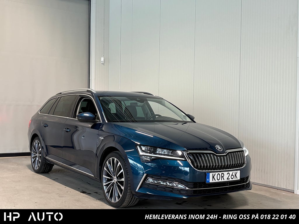 Skoda Superb iV Plug-In L&K Business L&K Cockpit Värmare Drag Elstol