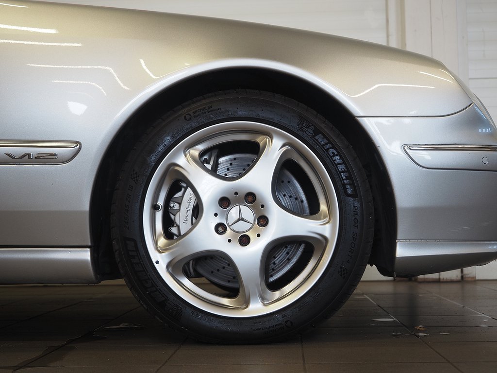 Mercedes-Benz CL 600 V12 500hk | Navi | Kylskåp | Taklucka | 2005