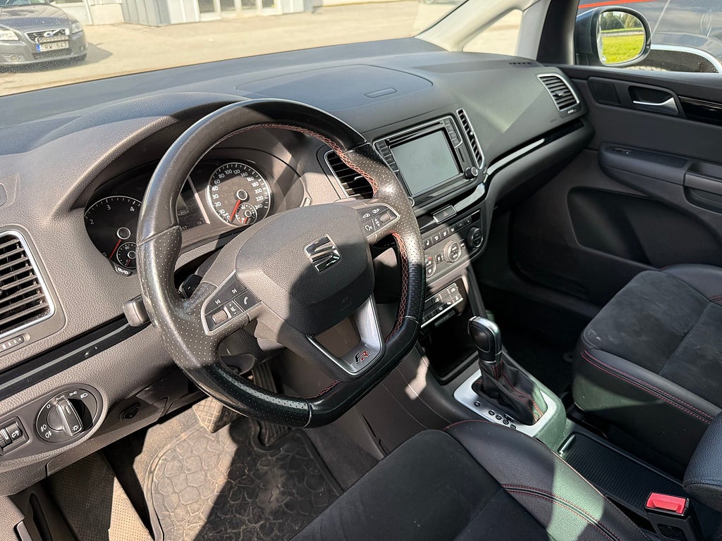 Seat Alhambra 2.0 TDI 4Drive FR-Line Drag Kamera 7-sits Värmare miniatyr 5