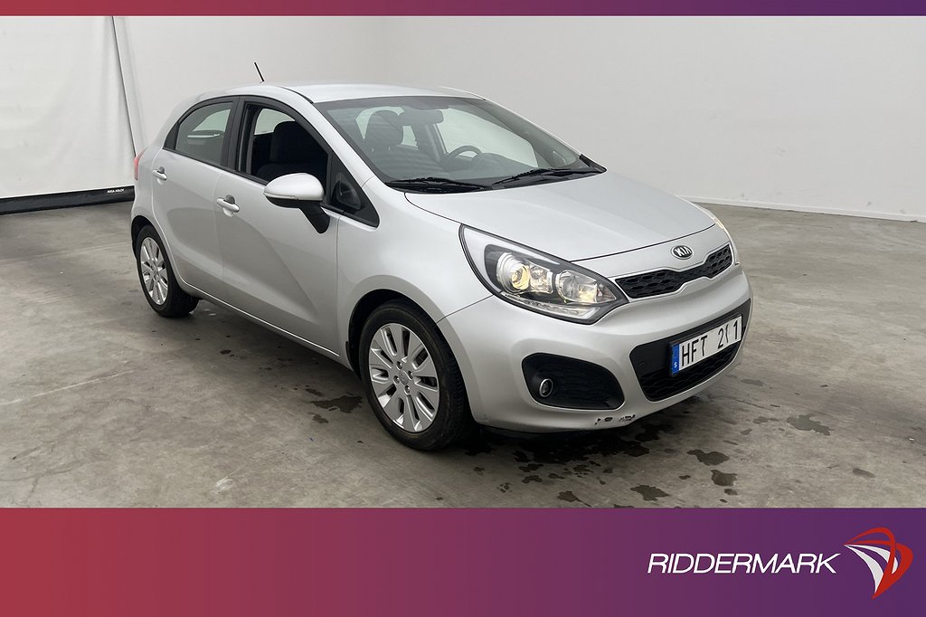 Kia Rio 1.4 CVVT 109hk Automat Komfort Rattvärme 5917Mil