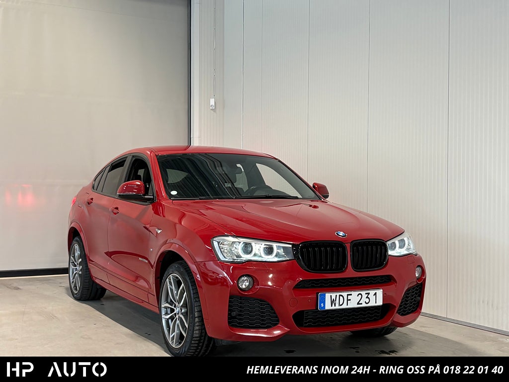 BMW X4 20d xDrive M-Sport Navi B-Kam Dragkrok Rattvärme