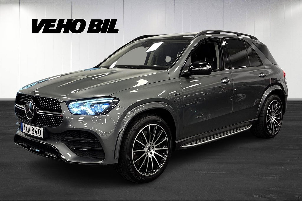Mercedes-Benz GLE350 de 350 de 4MATIC AMG Luftfjädring Pano Burmester Drag 360°