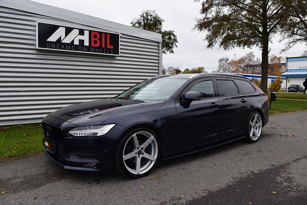 Volvo V90 D4 | BC Coilovers | 20" Fälgar | Elstolar | Kamera