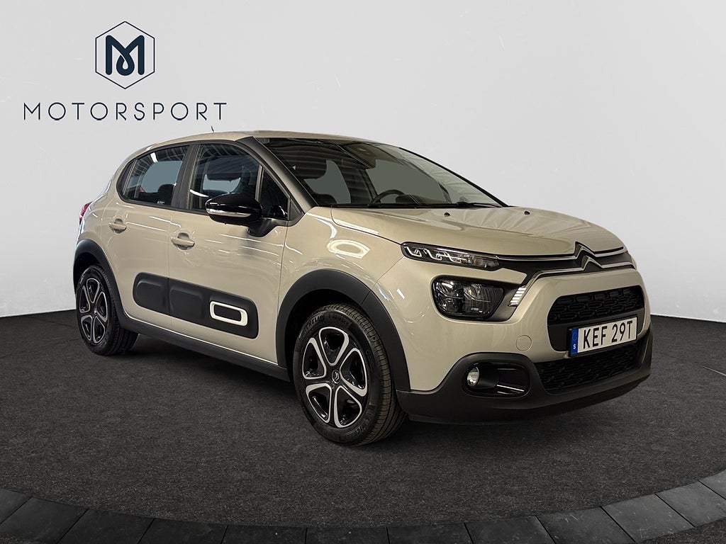 Citroën C3 1.2 PT 83hk Dragkrok Apple Carplay Farthållare bild 15