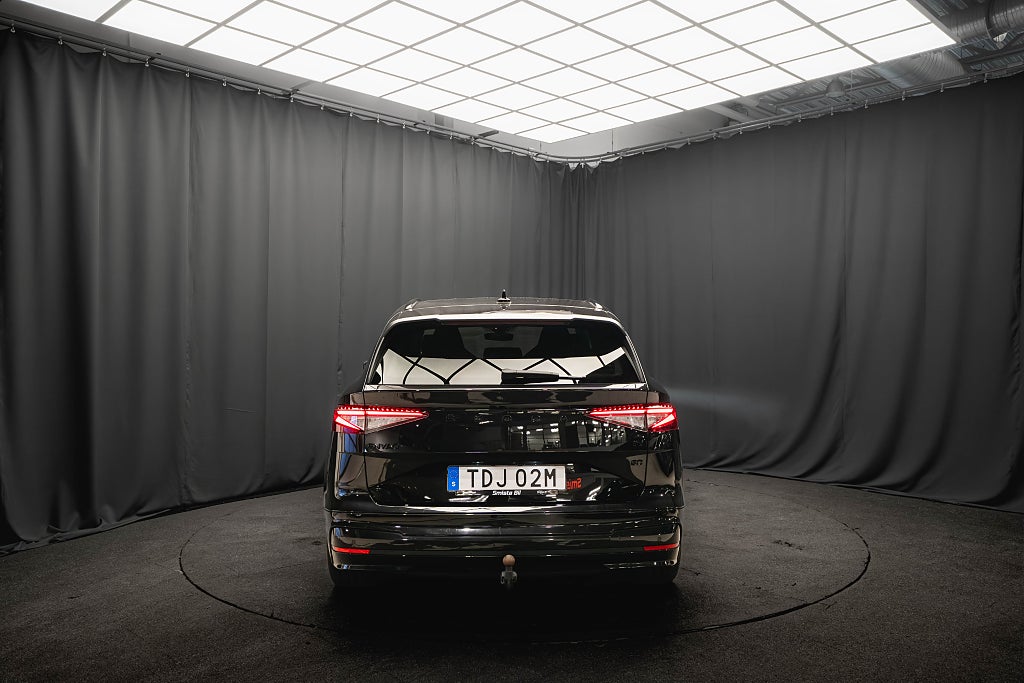 Skoda Enyaq iV 80 SPORTLINE CRYSTAL DRAG HUD CANTON ELSTOL MINNE MOMS