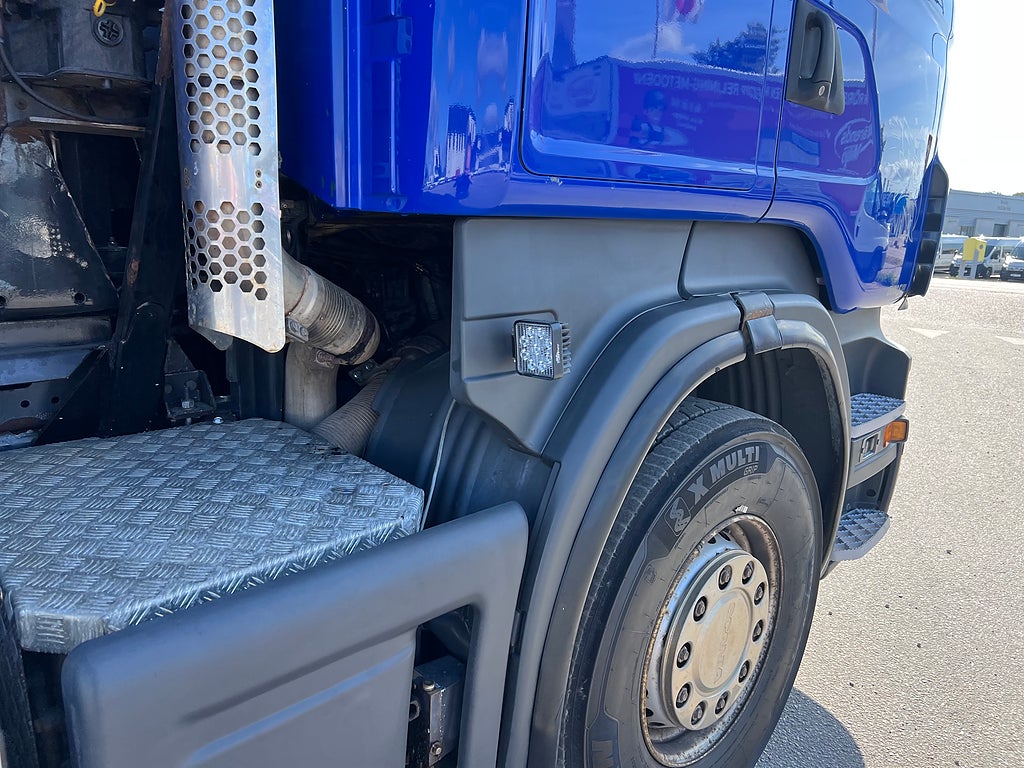 Scania R440 6x2*4 Hiab Lastväxlare inkl Flak, Euro 5