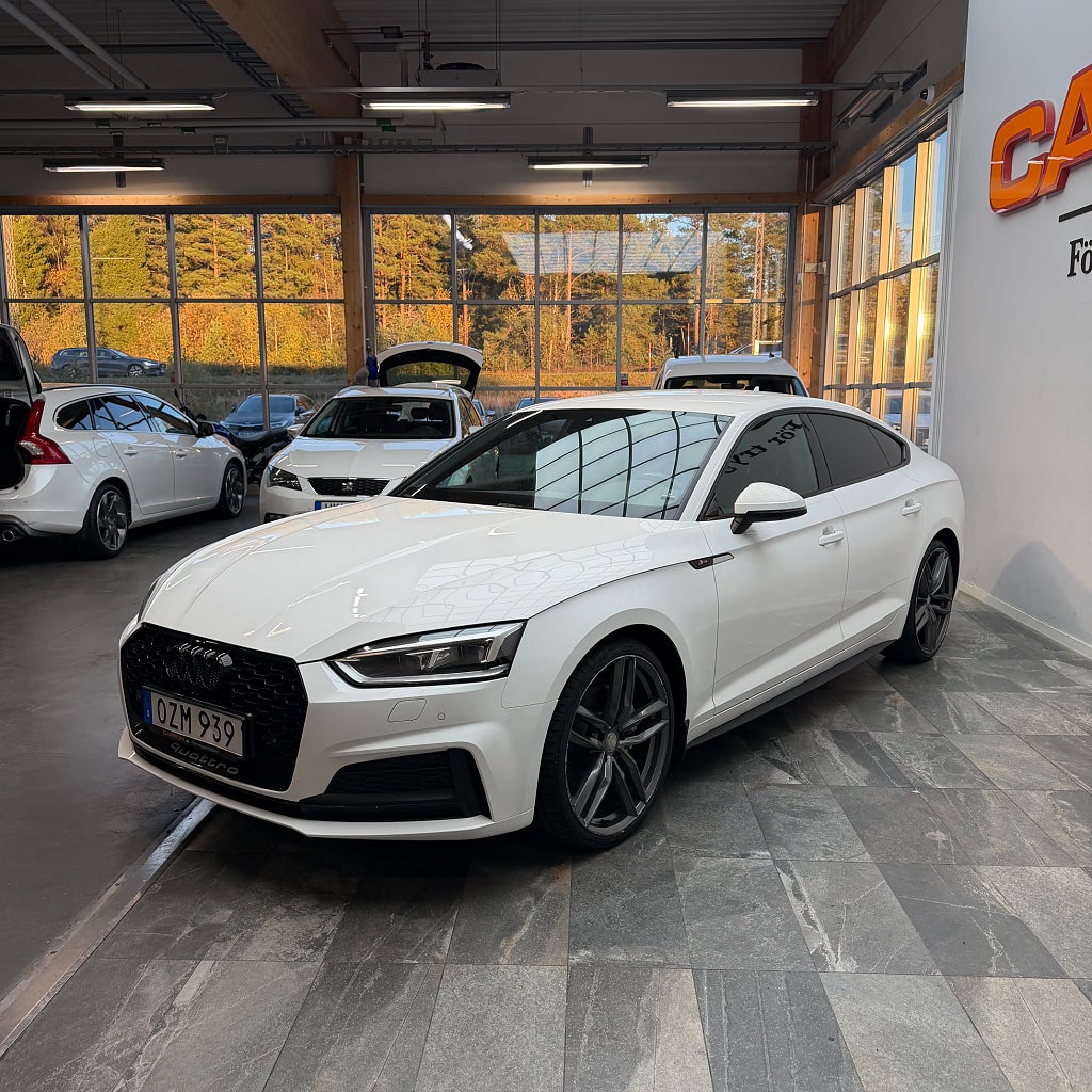 Audi A5 Sportback 2.0 TDI Q S Line Matrix Värmare Drag