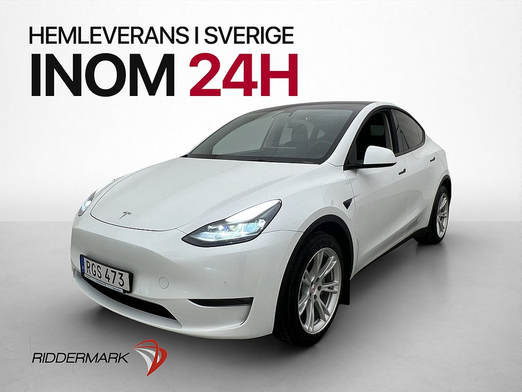 Tesla Model Y Long Range AWD Värmepump Pano Autopilot