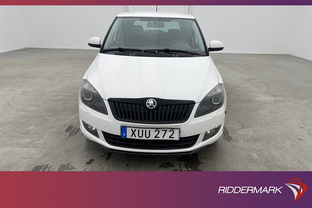 Skoda Fabia TSI 105hk Ambiente Värmare Sensorer Farthållare