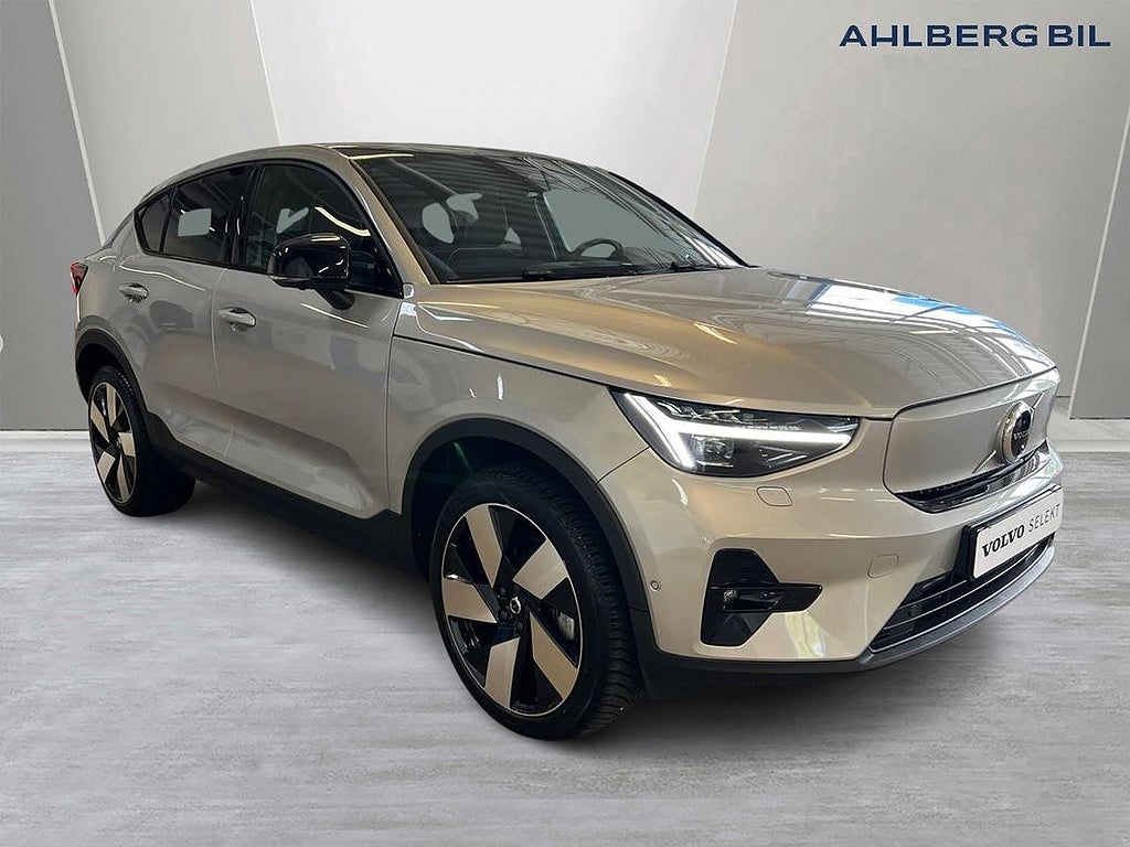 Volvo C40 Recharge Twin motor Ultimate, Klimatpaket, Dragkrok Halvautomati