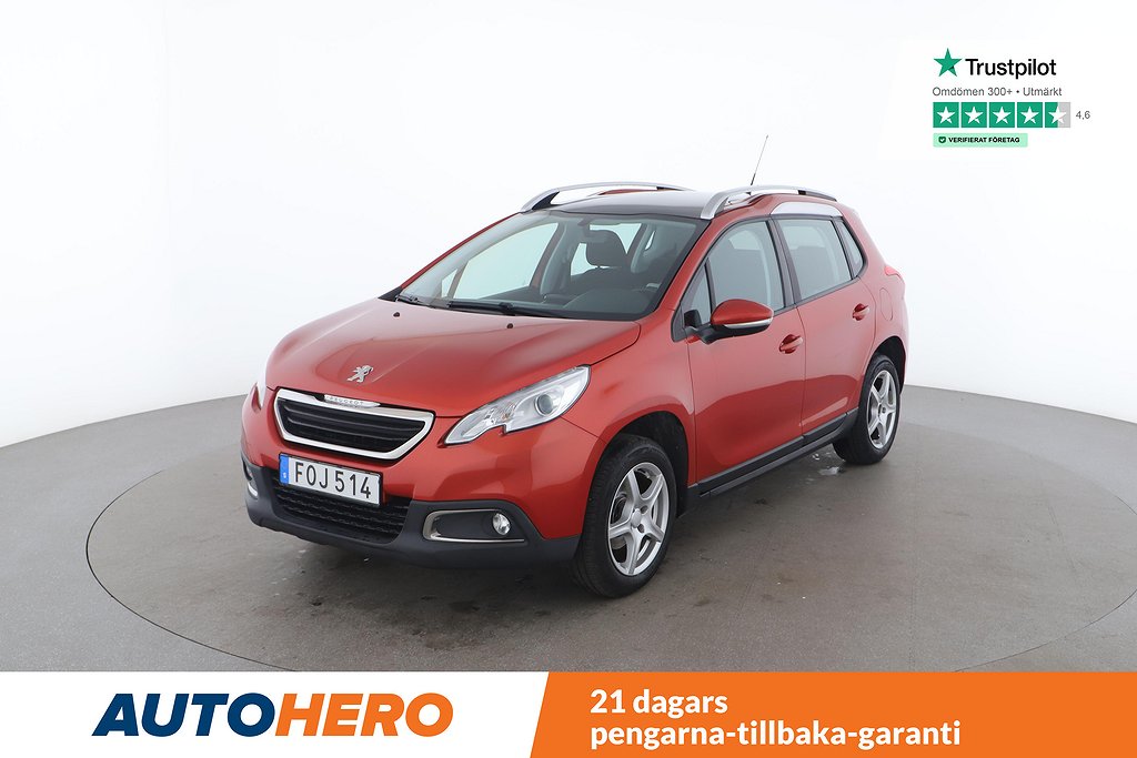 Peugeot 2008 1.2 VTi / Dragkrok, Panorama, PDC-Bak