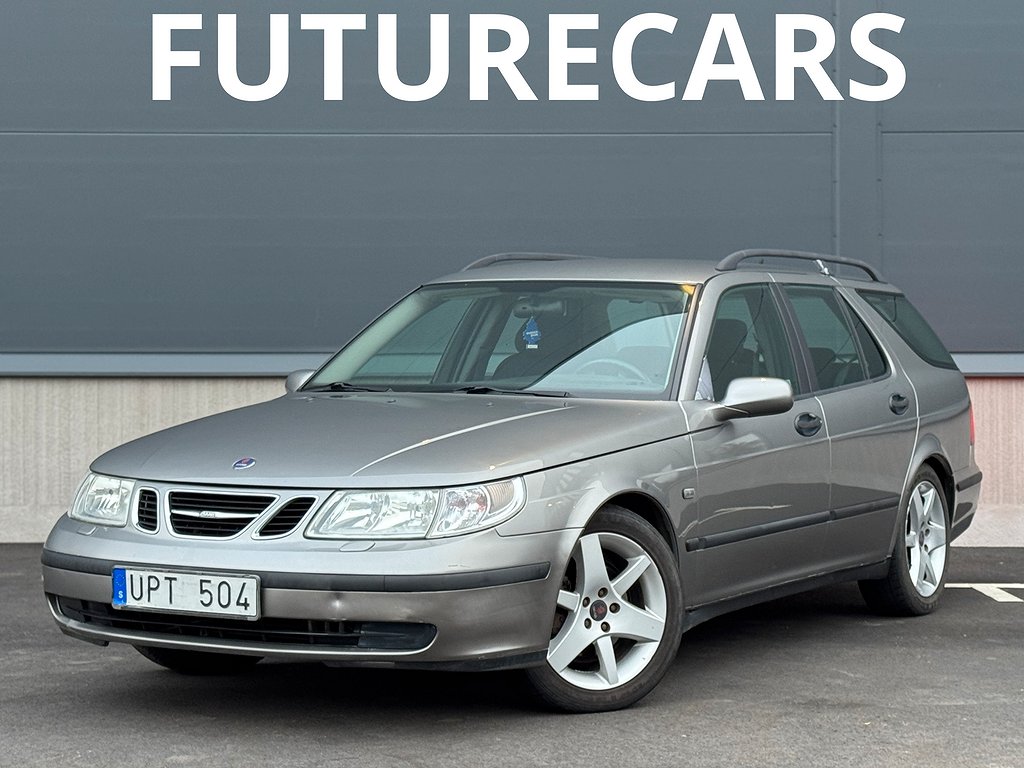 Saab 9-5 SportCombi 2.0 T Linear Nybesiktigad, få ägare mm 