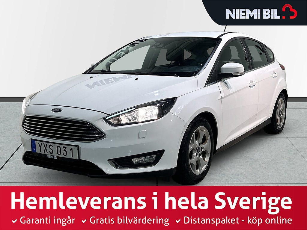 Ford Focus 1.0 Titanium Drag Mvärm Psens Carplay S/V-hjul