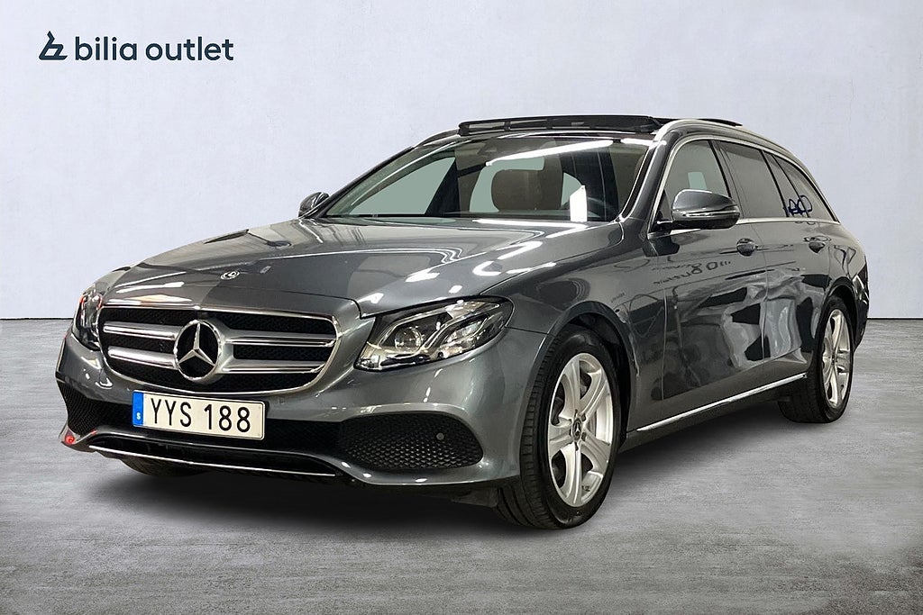 Mercedes-Benz E 400 T 4M Avantgarde 333hk Panorama HuD Burmester 360°