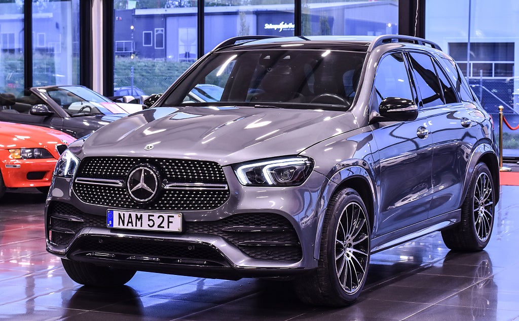 Mercedes-Benz GLE 350 de 4MATIC 9G|AMG Line|Panorama|Luftfjädring|Moms