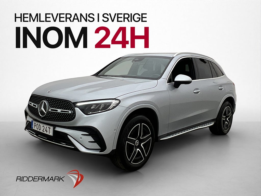 Mercedes-Benz GLC 300 d e 4M 333hk AMG Värm Drag Kamera MOMS