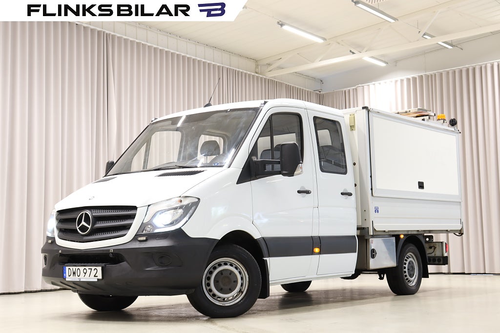Mercedes-Benz Sprinter 316 Automat Dubbelhytt Kåpa Momsbil