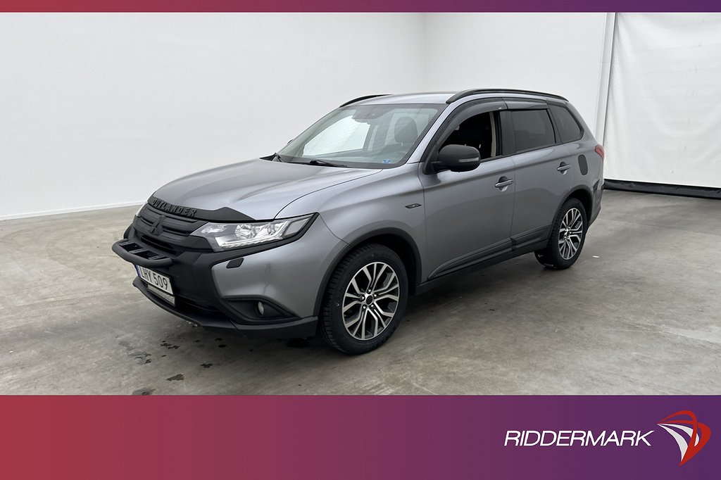 Mitsubishi Outlander 4WD Business 7-Sits Kamera Navi Drag