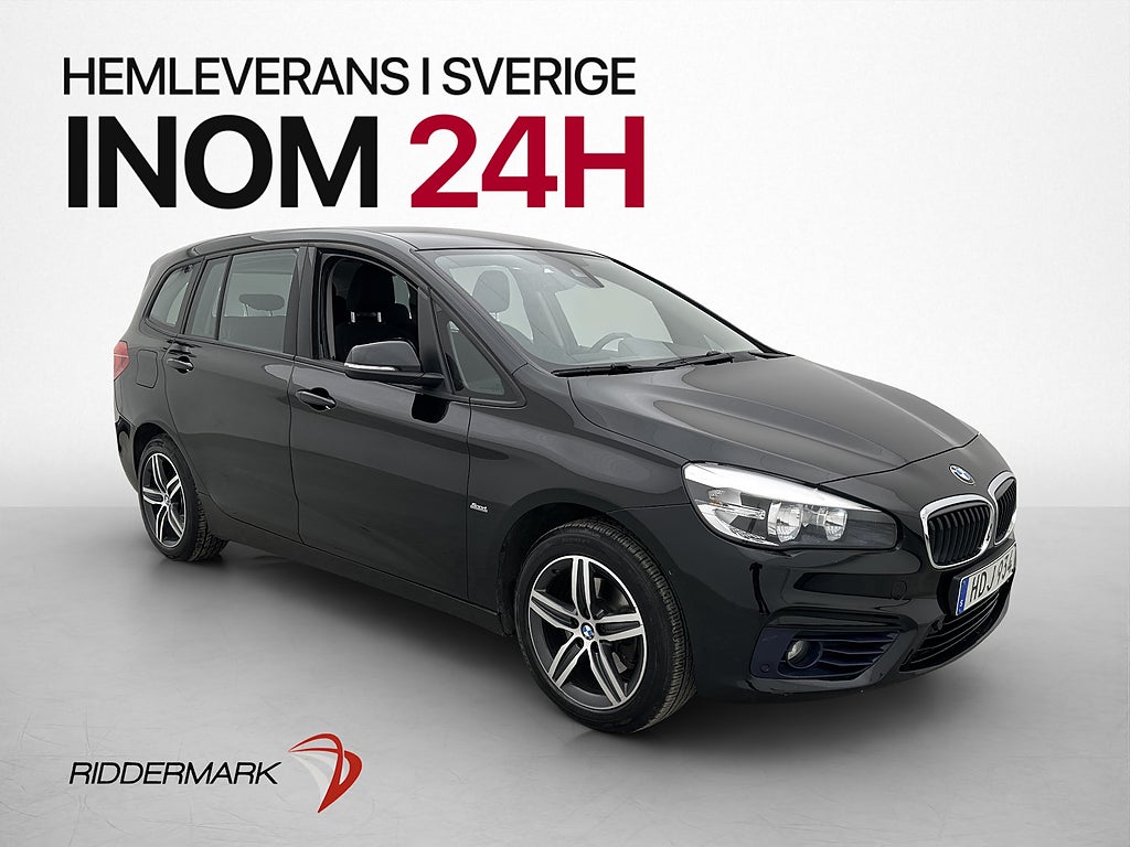 BMW 218 d 150hk Sport line 7-Sits Kamera Drag Navi