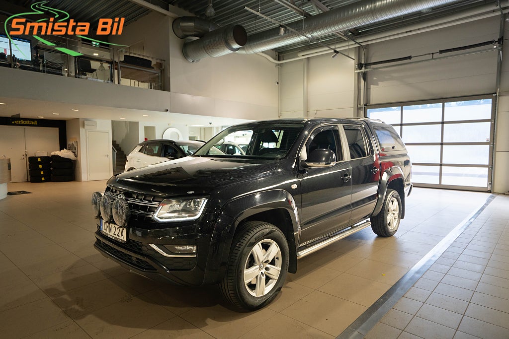 Volkswagen Amarok V6 TDI 4M KÅPA D-VÄRMARE 258hk KAMERA DRAG MOMS CARPLAY