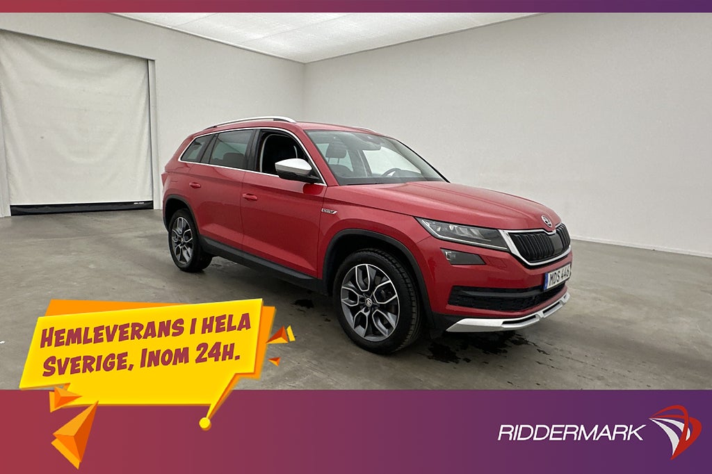 Skoda Kodiaq TSI 4x4 180hk Business 7-sits Pano P-Värm Drag
