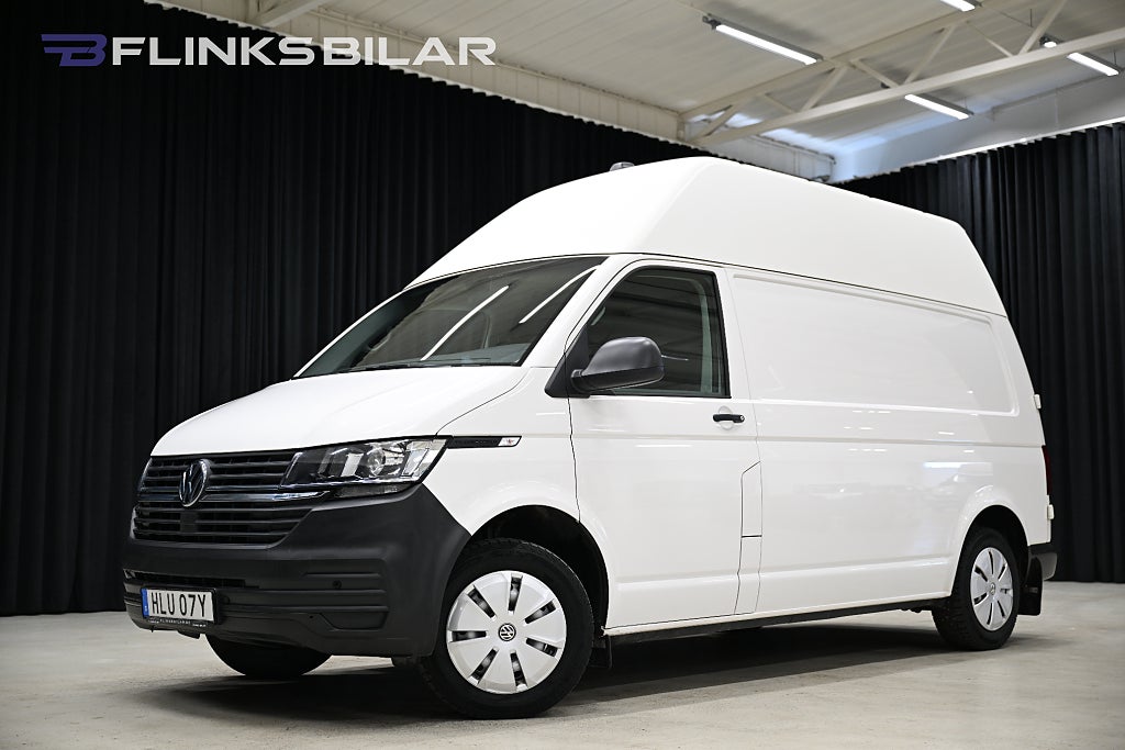 Volkswagen Transporter DSG 150HK L2|Högtak|Servicebil|Inredd|Inverter|Leasbar