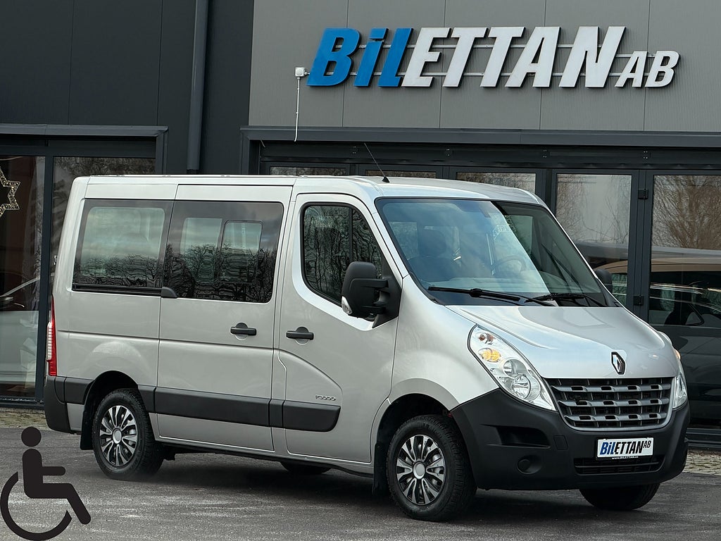 Renault Master Kombi 2.3 dCi|Handikappanpassad|Rullstolslyft