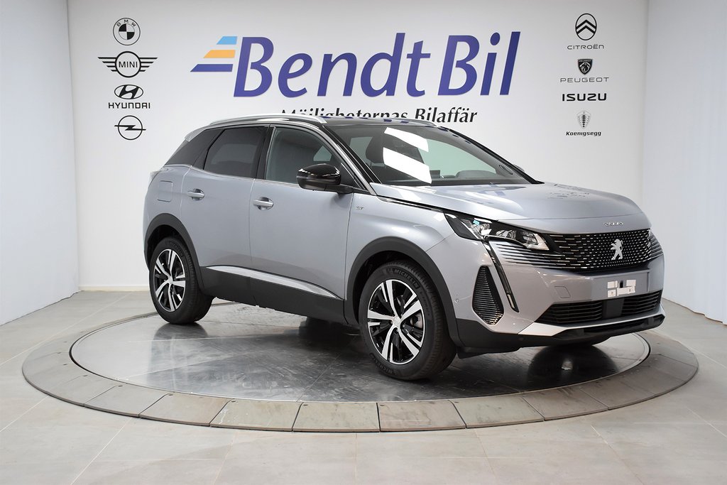 Peugeot 3008 GT 1.2 / FAST RÄNTA / PRIVATLEASING