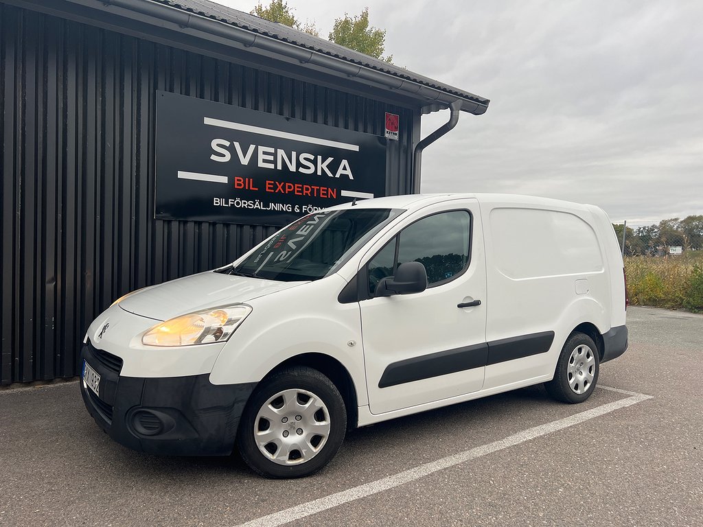 Peugeot Partner L2 Utökad Last 1.6 HDi 90hk/Värmare/MOMS