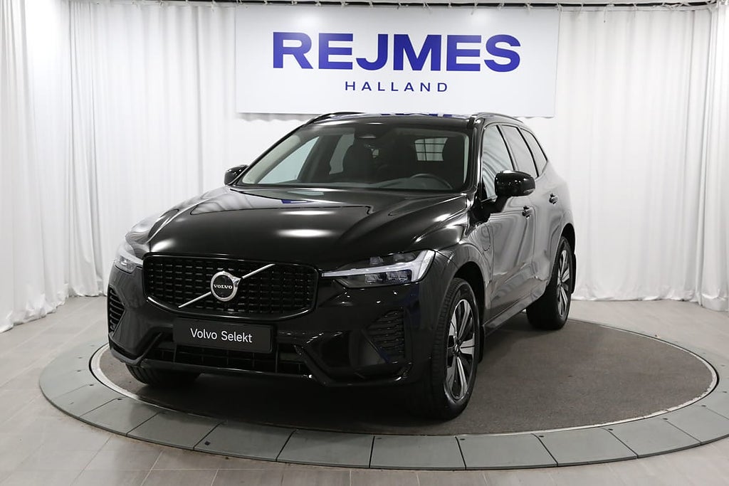 Volvo XC60 T6 Plus Dark Edition |Drag |360° |Läder |Elstol |P...