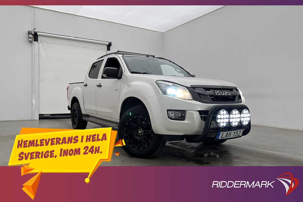Isuzu D-Max 2.5 4WD 163hk Värmare Drag Skinn Farthållare