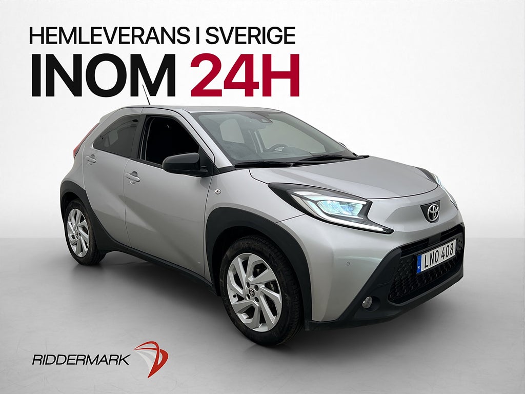 Toyota Aygo X 1.0 72hk Play Kamera Adaptiv-Fart CarPlay