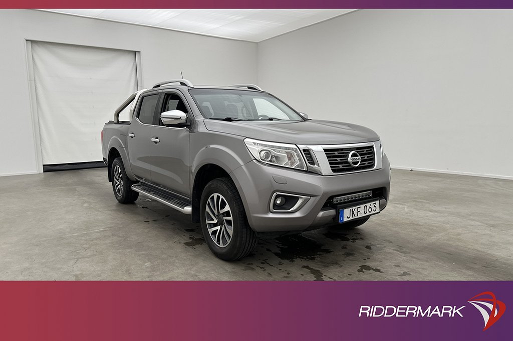 Nissan Navara Tekna 2.3dCi 4WD Värmare Skinn Diff Drag Moms