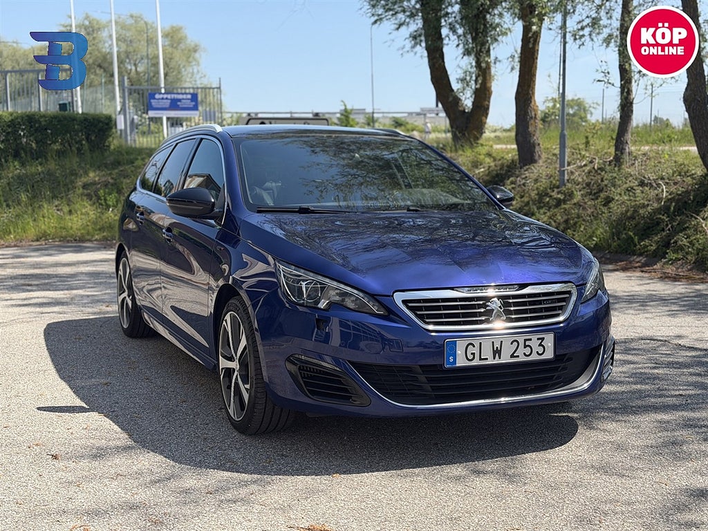 Peugeot 308 GT SW 2.0 BlueHDi 180 EAT, 181hk GT