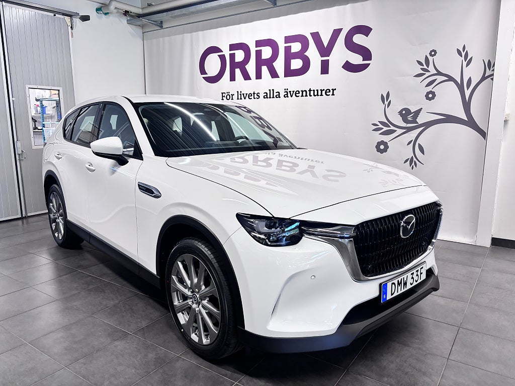 Mazda CX-60 PHEV 327hk Exclusive-line, Driver assist, Akustikrutor
