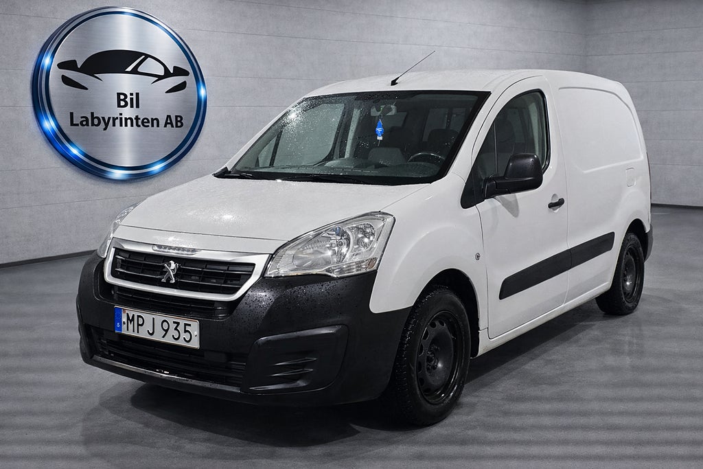 Peugeot Partner MOMSBIL Dragkrok Skåpbil 1.6 BlueHDi Euro 6