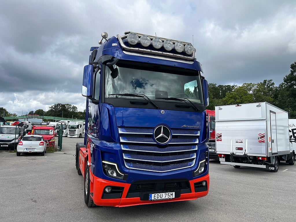 Mercedes-Benz Actros 3353 LS 6x4 Dragbil, Hydraulik, Euro 6
