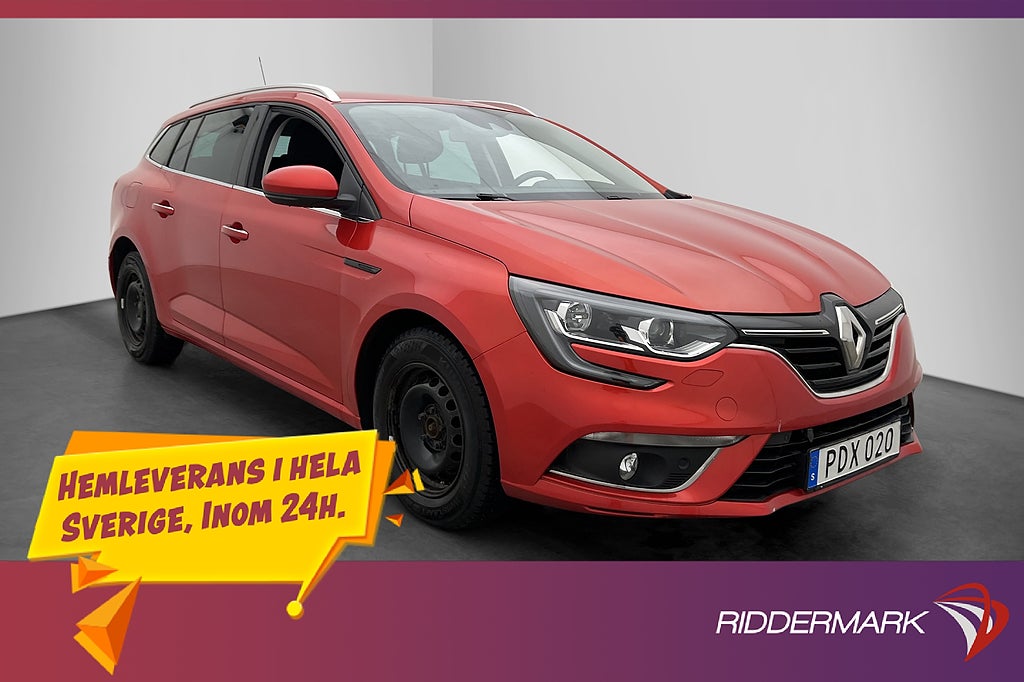 Renault Mégane 1.2 TCe 132hk Farthållare Dragkrok