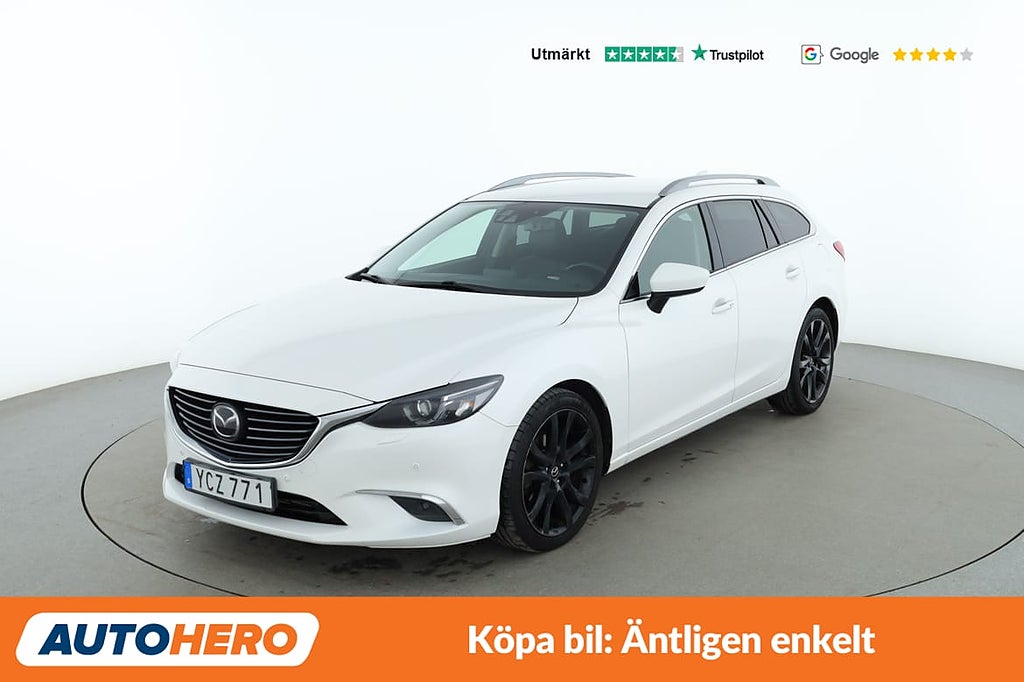 Mazda 6 Wagon 2.2T SKYAKTIV-D / HUD, Kamera, ACC, PDC