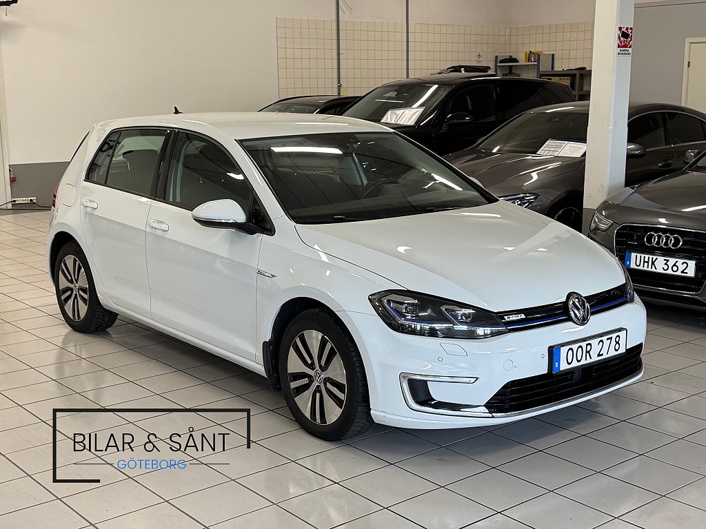Volkswagen E-Golf  e-Golf 35.8kwh 136hk Comfort Navi CarPlay P-Sensorer