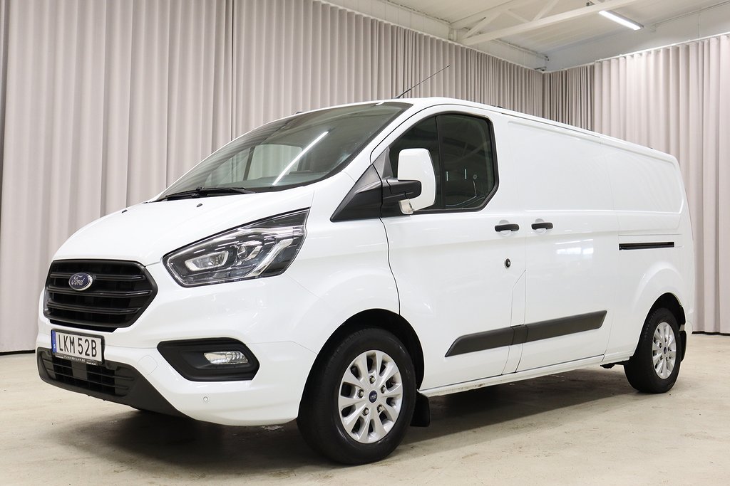 Ford Transit Custom L2 Automat X2-Sidodörr LED Drag Värmare