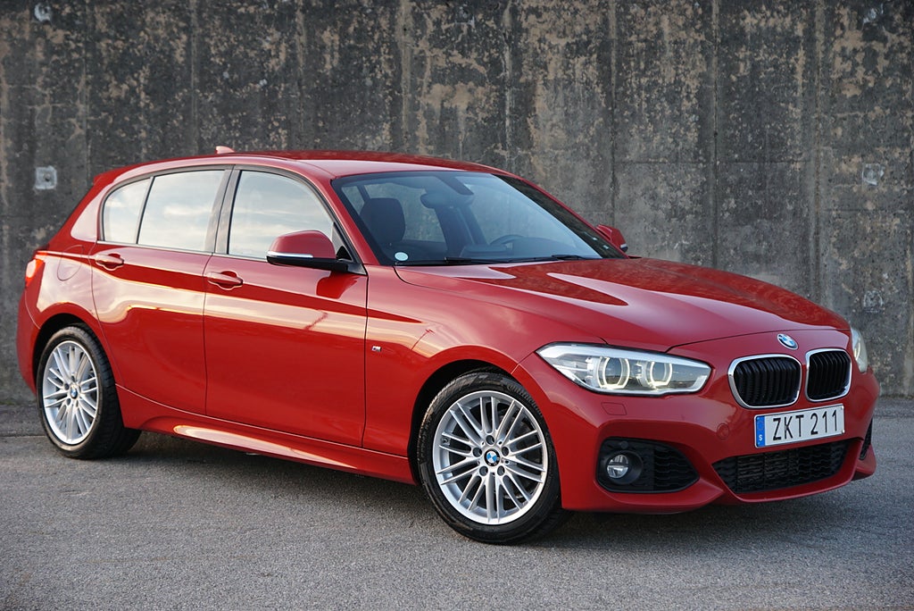 BMW 118I 5-dörrars M Sport 1-Ägare|Skinn|P-sensorer|