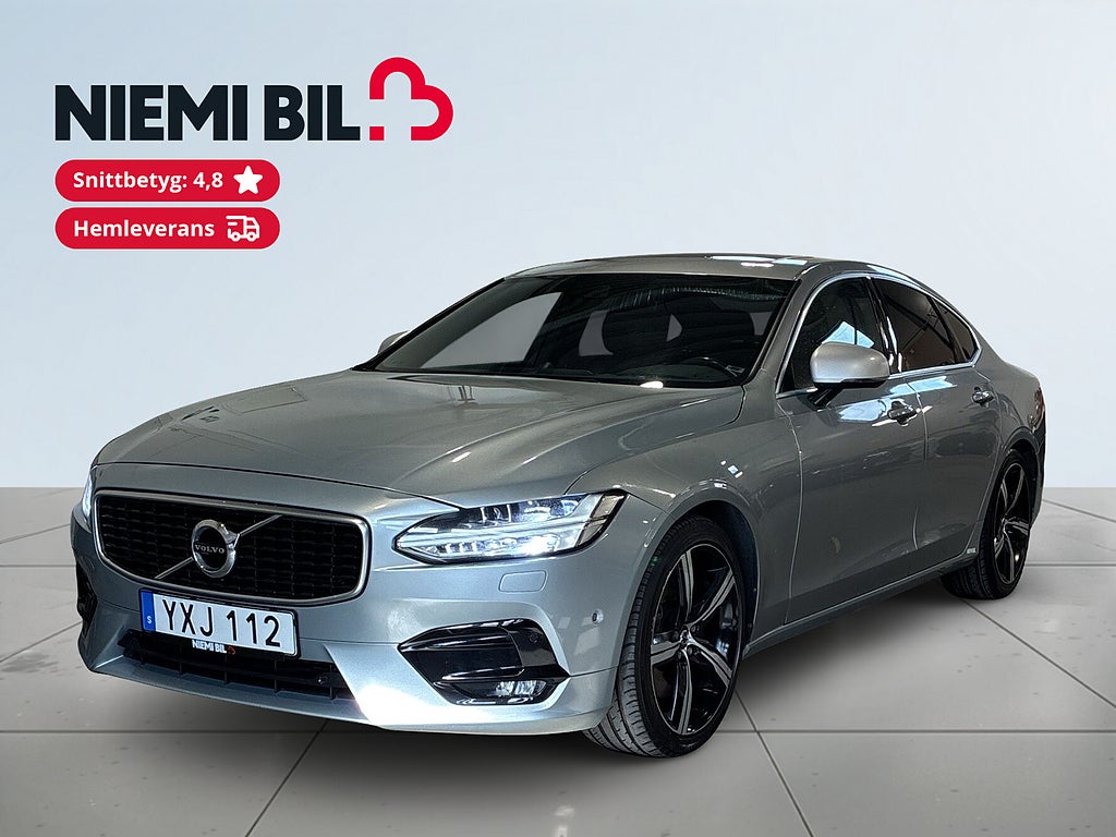 Volvo S90 D5 AWD Aut R-Design Värmare Kamera Navi B&W Skinn S&V 