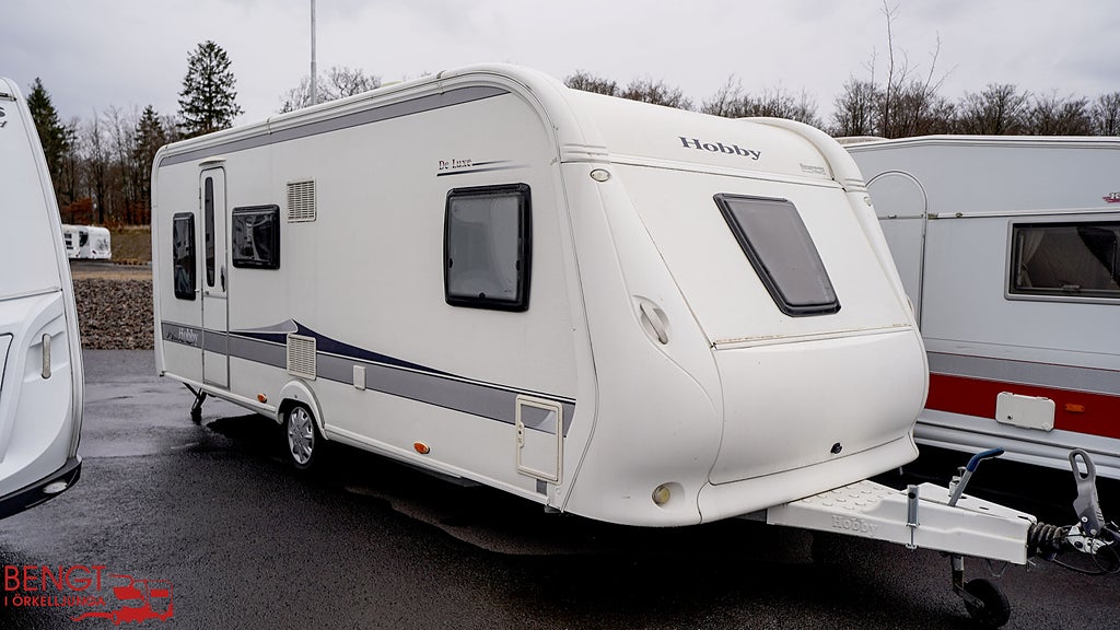 Hobby 560 KMFE De Luxe | Förtält | Cykelställ | KAMPANJ 12 månader garanti