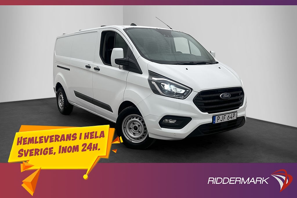 Ford transit-custom L2 Värmare Dragkrok B-Kamera 2xDörr Moms