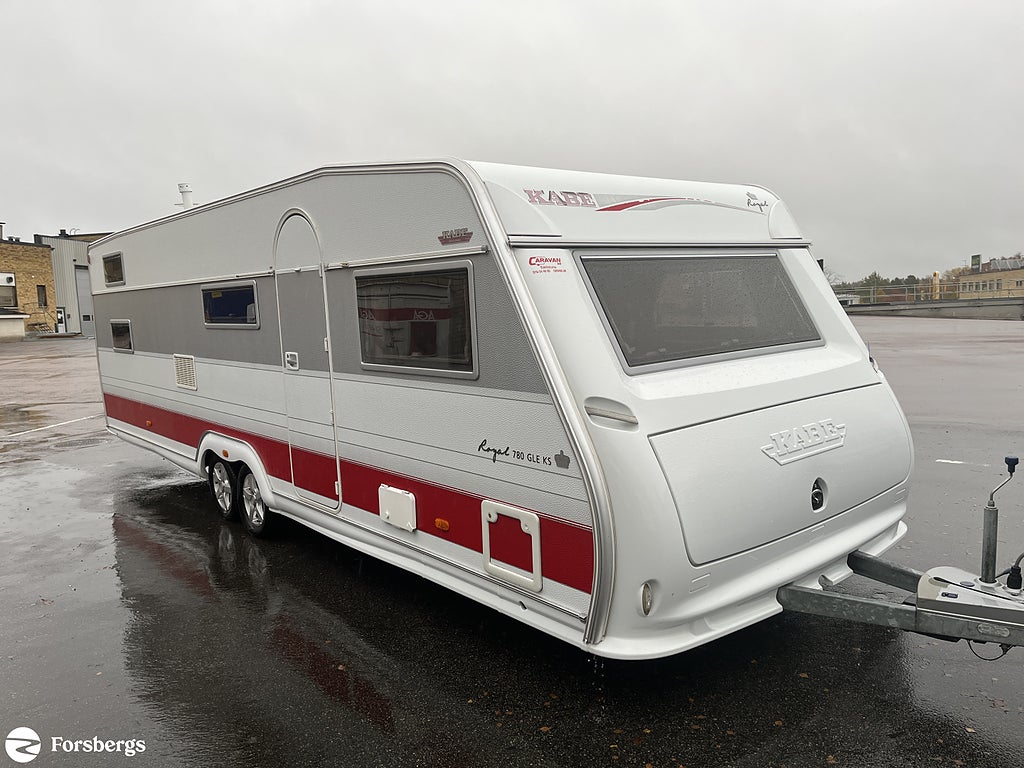 Kabe ROYAL 780 GLE KS Bankammarvagn / ALDE/ AC
