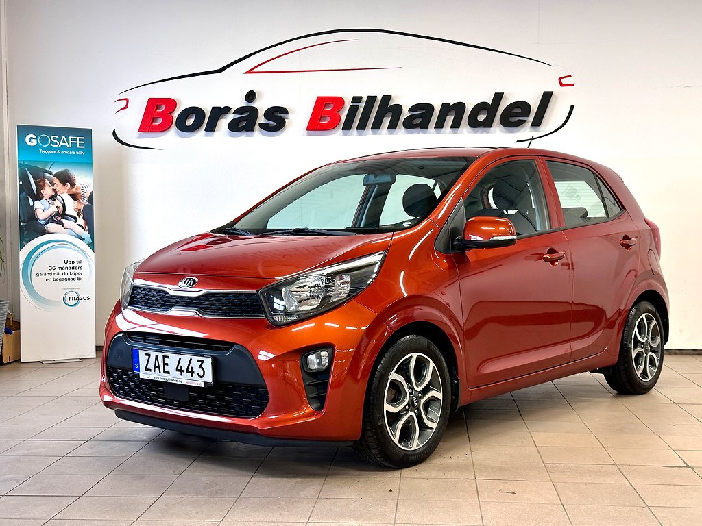 Kia Picanto 1.0 MPI Advance, GLS 2 Ägare 5600 mil Euro 6